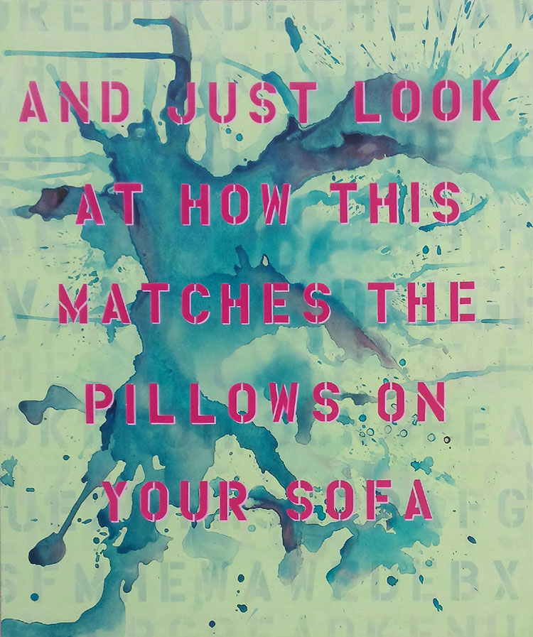 And Just Look How It Matches The Pillows On Your Sofa And Just Look How It Matches The Pillows On Your Sofa