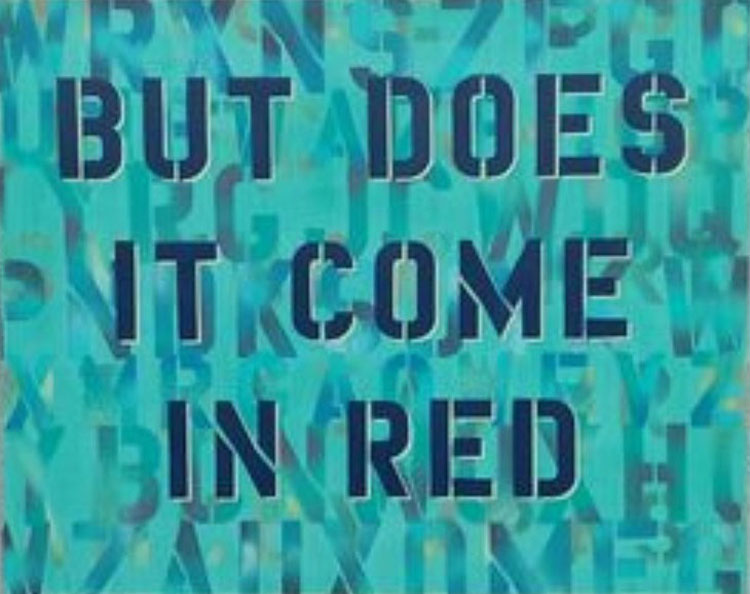 But Does It Come In Red But Does It Come In Red